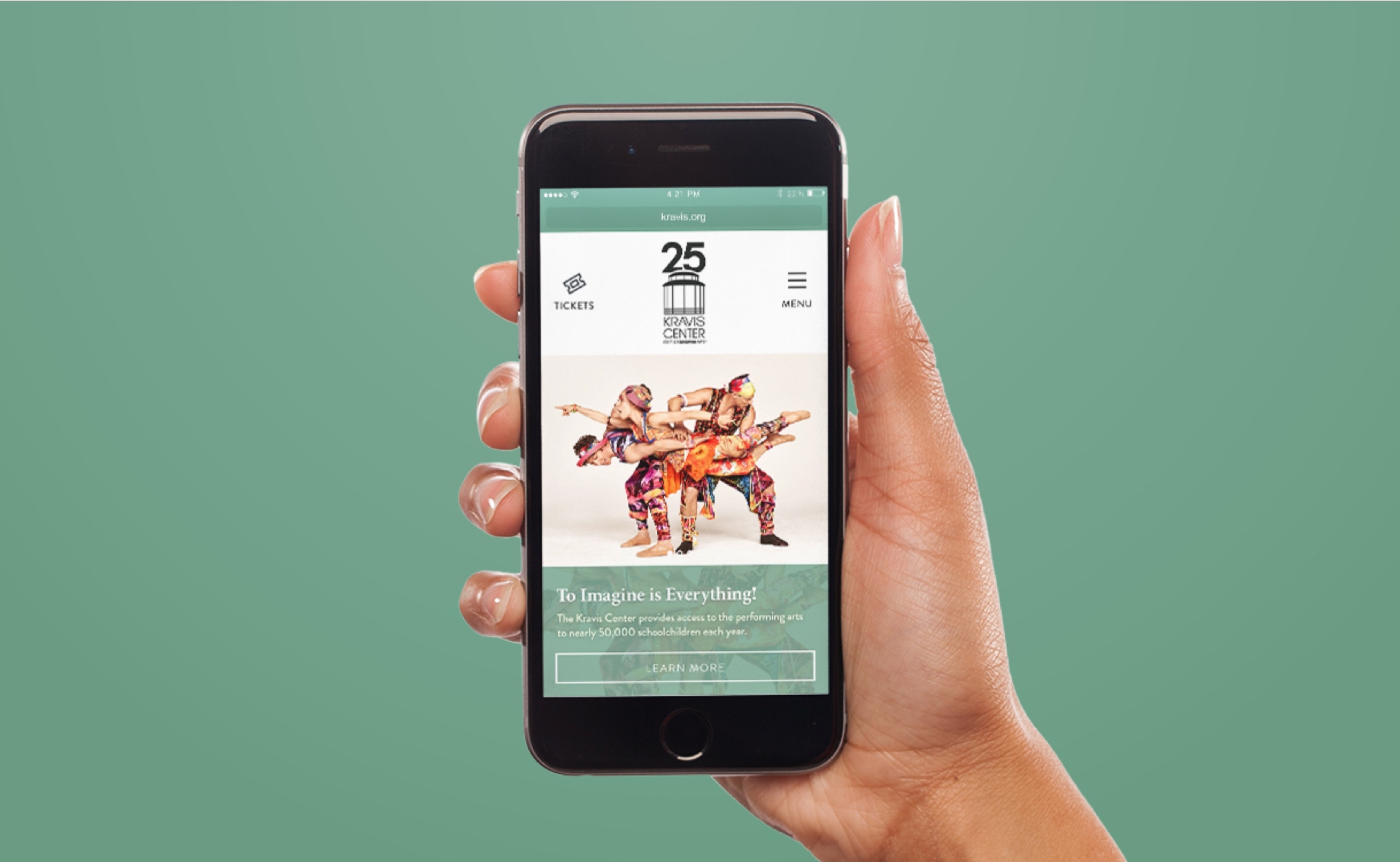 Kravis Mobile Mockup